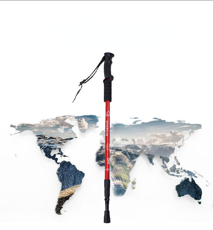 Bastoane de trekking ultraușoare Aliaj de aluminiu Ajustabile fără alunecare Bastoane de mers nordic Baston de drumeție pentru adulți Bastoane telescopice