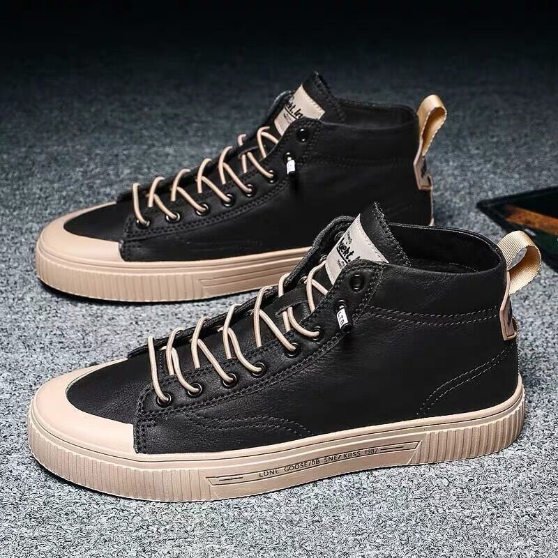 Rudens ir žiemos nauji vyriški batai, medvilniniai batai, madingi aukštakulniai batai, Europos stoties aukštakulniai sportbačiai, vyriški viešieji batai