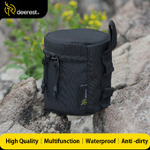 Deerest lauko vandens puodelių laikymo krepšys, taktinis daugiafunkcis krepšys 1000D nešiojamasis vandens puodelio apsauginis krepšys stovyklavimui