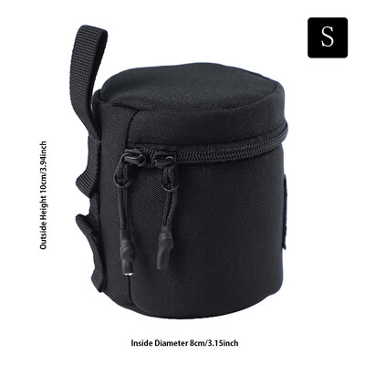 Deerest lauko vandens puodelių laikymo krepšys, taktinis daugiafunkcis krepšys 1000D nešiojamasis vandens puodelio apsauginis krepšys stovyklavimui