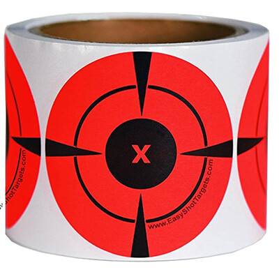 250Pcs/Roll 3" Shooting Target Stickers suitalble за стрелба по мишени с въздушно оръжие