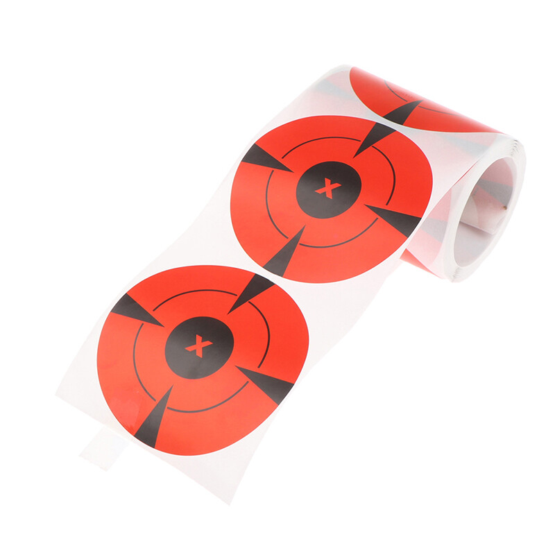 250 vnt / ritinys 3 colių šaudymo į taikinį lipdukai, tinkantys šaudyti iš pneumatinio ginklo