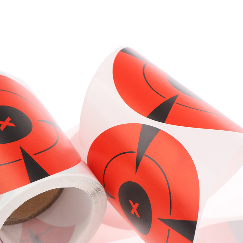 250 vnt / ritinys 3 colių šaudymo į taikinį lipdukai, tinkantys šaudyti iš pneumatinio ginklo