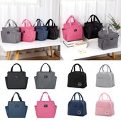 Daugiafunkcis didelės talpos aušintuvo krepšys, atsparus vandeniui Oksfordo nešiojamasis užtrauktuku terminiai pietų krepšiai moterims pietų dėžutės pikniko maisto krepšys