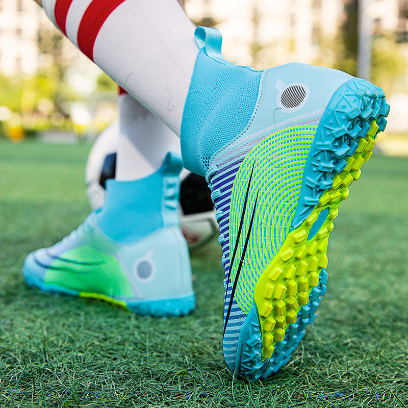 Bērnu futbola apavi bērniem Profesionāli Futsal mākslīgā zāle sporta futbola apavi Society Fast futbola apavi zēniem