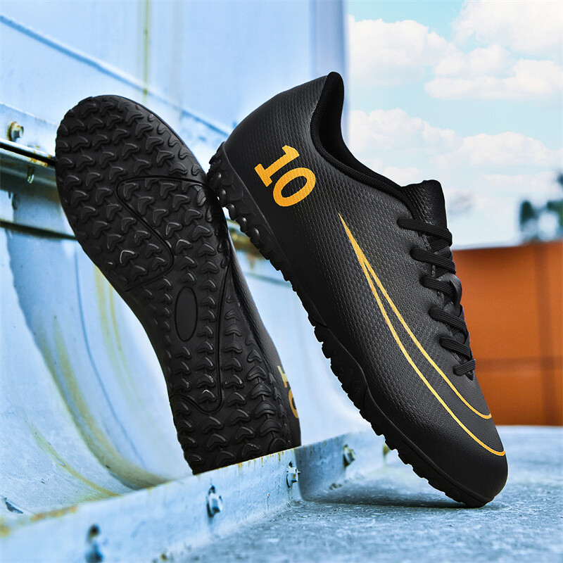 Vīriešu futbola apavi Pretslīdoši TF/FG futbola zābaki elpojoši āra zāle Futbola zābaki ar zemu neslīdošu sporta sporta kurpes