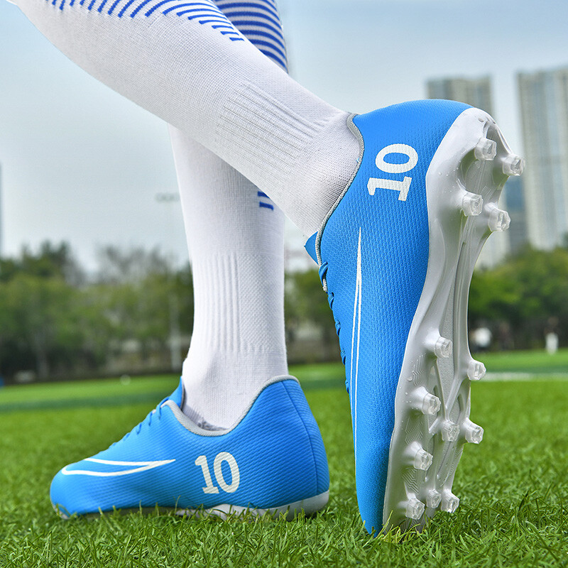 Pánske futbalové kopačky, nízke členkové topánky s hrotmi, outdoorové profesionálne poľné topánky, unisex, protišmykové tenisky, pohodlné a ľahké