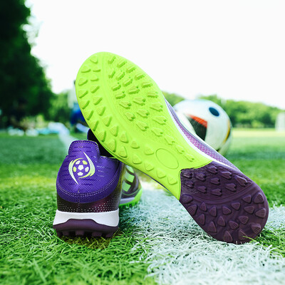 Aukštos kokybės SLIP-ON vyriški futbolo bateliai, neslystantys vejos futbolo apkabos vaikams TF/FG treniruočių futbolo batai Chuteira Campo 35-46