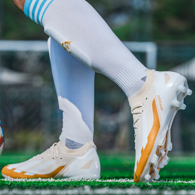 Vīriešu profesionālie oriģinālie sporta apavi Futbola apavi iekštelpu treniņiem Futbola zābaki āra biedrībā, ātrie futbola apavi