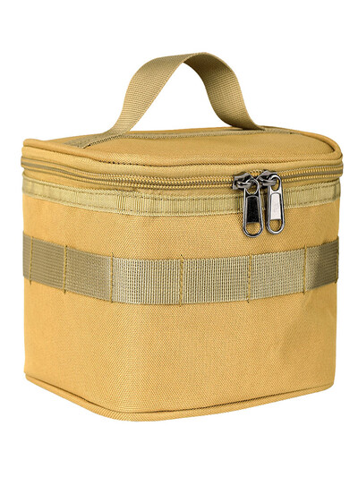 Kosibate Vrećice za boce sa začinima za kampiranje na otvorenom Prijenosna ručna torbica za pohranu staklenki začina za piknik i roštilj (samo torba)