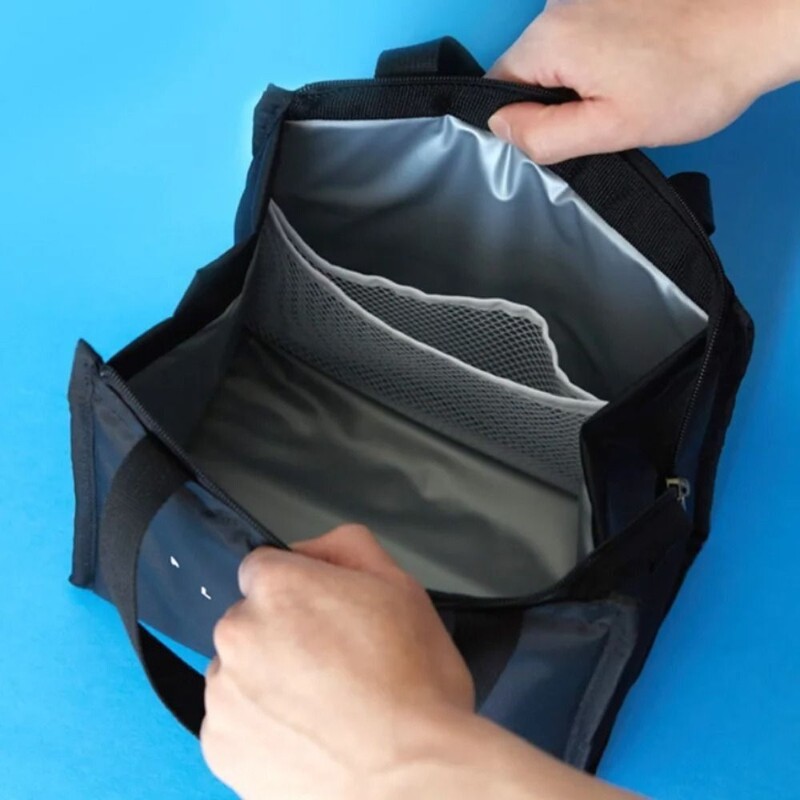 Păstrați proaspăt pungi de picnic geantă de mână depozitare în aer liber portabilă, impermeabilă, izolată, geantă de prânz, termoizolată, școală, bricolaj