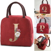 Termo obedové kabelky, izolované piknikové tašky, plátené tašky, bento vrecko, obed, jedlo, večera, chladiaca úložná prenosná cestovná taška