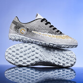 Nové pánske futbalové topánky, profesionálne futbalové topánky TF, pohodlné a ľahké, vonkajšie, športové topánky s dlhými hrotmi, vysoko kvalitné, futsal