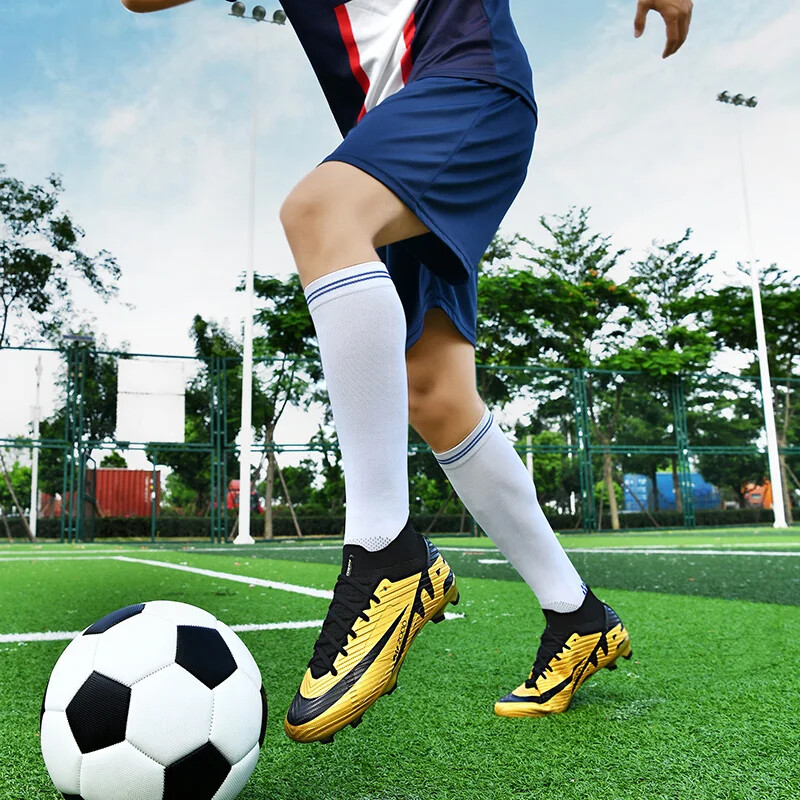 TF/FG Professzionális Férfi Eredeti Futballcipők Beltéri Fast Futballcipők Füves edzés Futball Field Boots Society Cleats