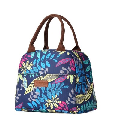 Lauko saugykla Gėlių spalvos iškylų krepšiai Rankinė Termiškai izoliuotas raštas Izoliuotas pietų krepšys Nešiojamas aušintuvas stovyklavimo piknikas