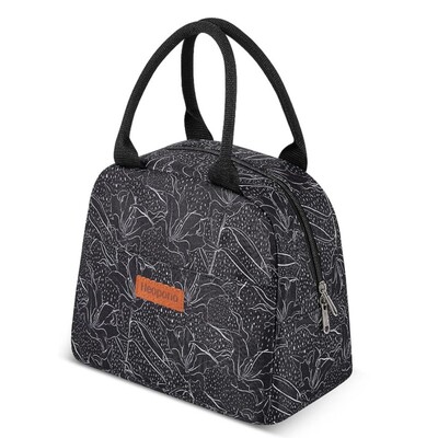 Lauko saugykla Gėlių spalvos iškylų krepšiai Rankinė Termiškai izoliuotas raštas Izoliuotas pietų krepšys Nešiojamas aušintuvas stovyklavimo piknikas