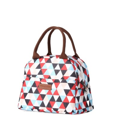 Lauko saugykla Gėlių spalvos iškylų krepšiai Rankinė Termiškai izoliuotas raštas Izoliuotas pietų krepšys Nešiojamas aušintuvas stovyklavimo piknikas