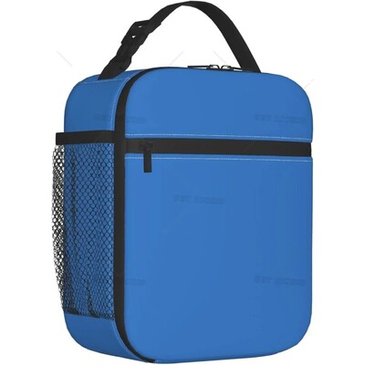 Svetlo fialová jednofarebná izolovaná farebná obedárová taška pre tínedžerov, deti, chlapcov, dievčatá, ženy, školu, prácu, kanceláriu, domácnosť, opakovane použiteľná obedárová krabička