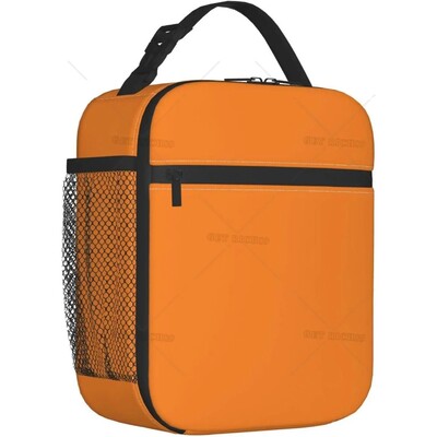 Svetlo fialová jednofarebná izolovaná farebná obedárová taška pre tínedžerov, deti, chlapcov, dievčatá, ženy, školu, prácu, kanceláriu, domácnosť, opakovane použiteľná obedárová krabička