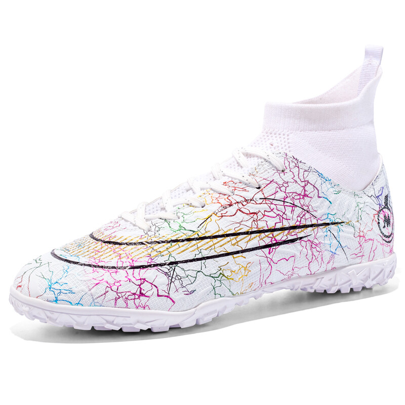 Vyriški futbolo batai vaikiški futbolo avalynė Profesionalūs futbolo lauko batai neslystantys treniruotės Sportiniai segtukai lauko žolės avalynė Nauja