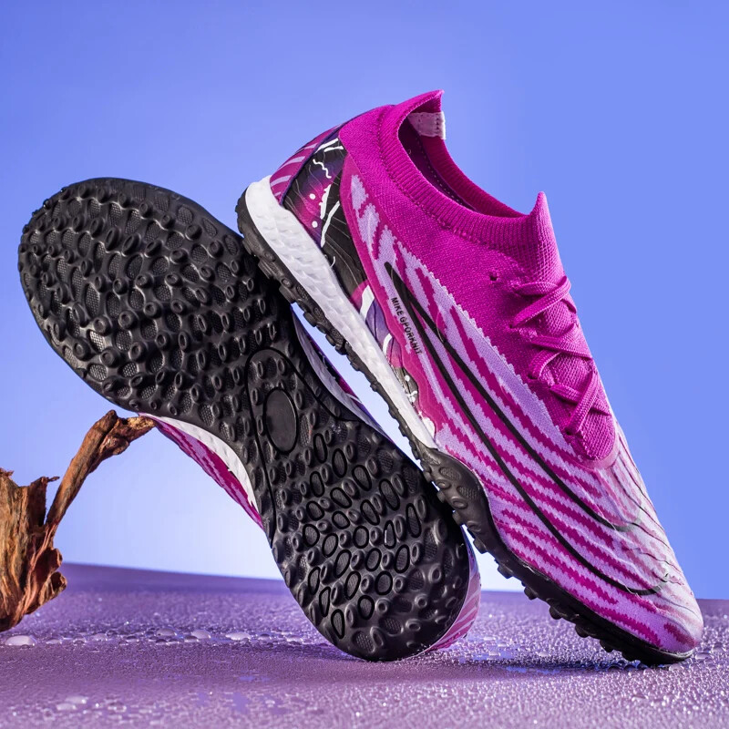 35-45 Profesionalūs futbolo bateliai Vyriški vaikiški futbolo bateliai Futbolas Futsal batai Sportiniai sportbačiai Vaikiški berniukai Futbolo segtukai