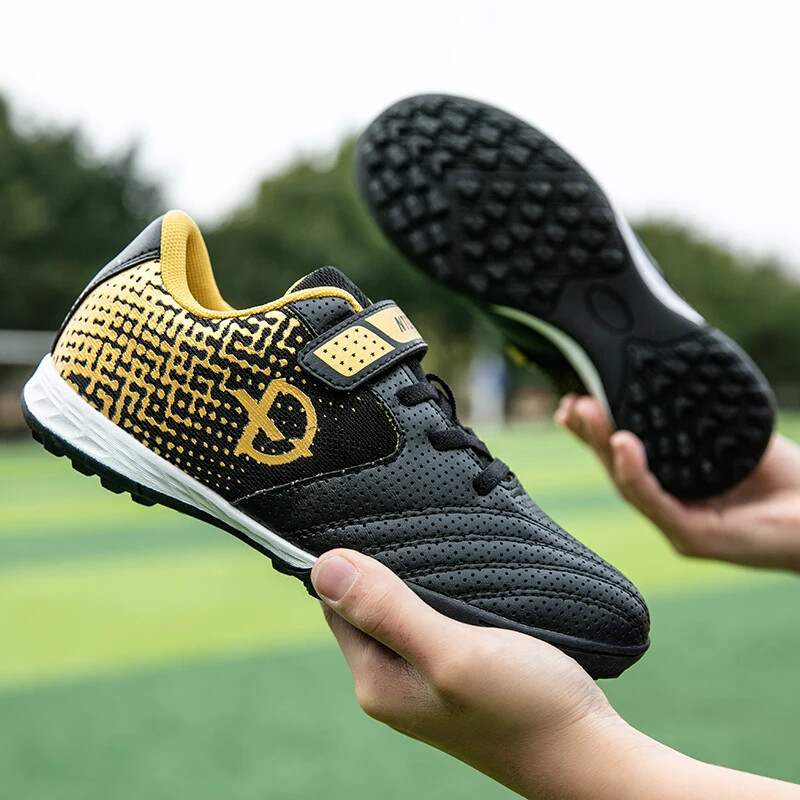 Detské futbalové topánky, vnútorné rýchle futsalové protišmykové futbalové topánky, ultraľahké profesionálne tréningové tenisky, futbalové topánky