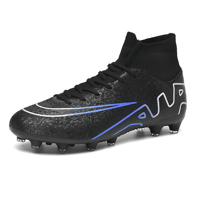 Vīriešu pieaugušie, jauni profesionāli futbola apavi TF/FG augstas augšdaļas pretslīdes sieviešu futbola zābaki, bērnu āra futbola kedas
