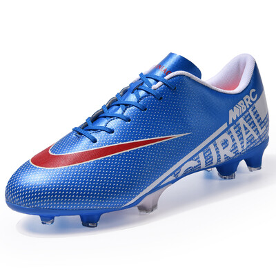 Nauji vyriški futbolo bateliai žemi vyriški futbolo batai FG/TF pado lauko komandinio sporto treniruočių avalynė kvėpuojanti ir patogi