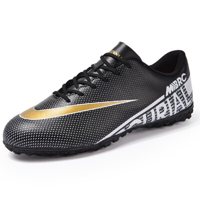 Nauji vyriški futbolo bateliai žemi vyriški futbolo batai FG/TF pado lauko komandinio sporto treniruočių avalynė kvėpuojanti ir patogi