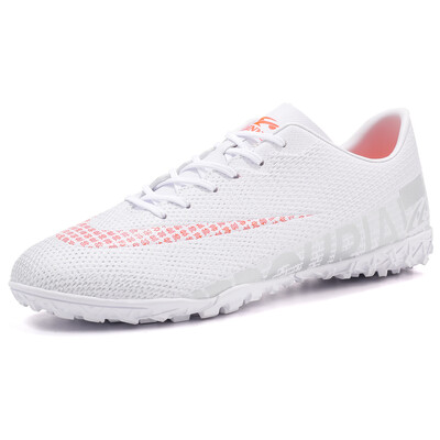 Nauji vyriški futbolo bateliai žemi vyriški futbolo batai FG/TF pado lauko komandinio sporto treniruočių avalynė kvėpuojanti ir patogi