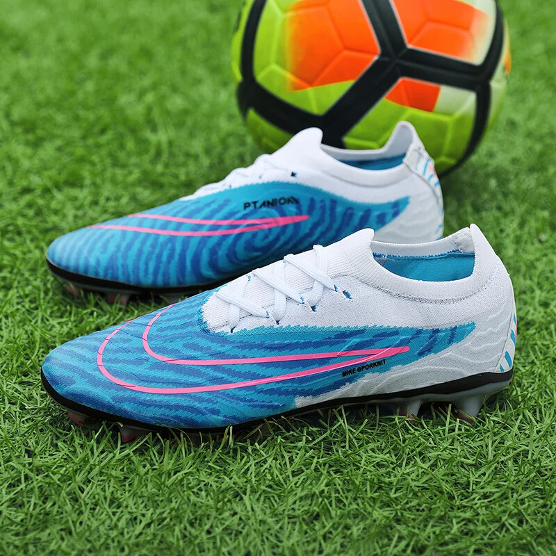 Jauni vīriešu futbola apavi āra treniņiem, neslīdoši sporta apavi Futsal futbola zābaki Augstas kvalitātes īpaši vieglie futbola apavi