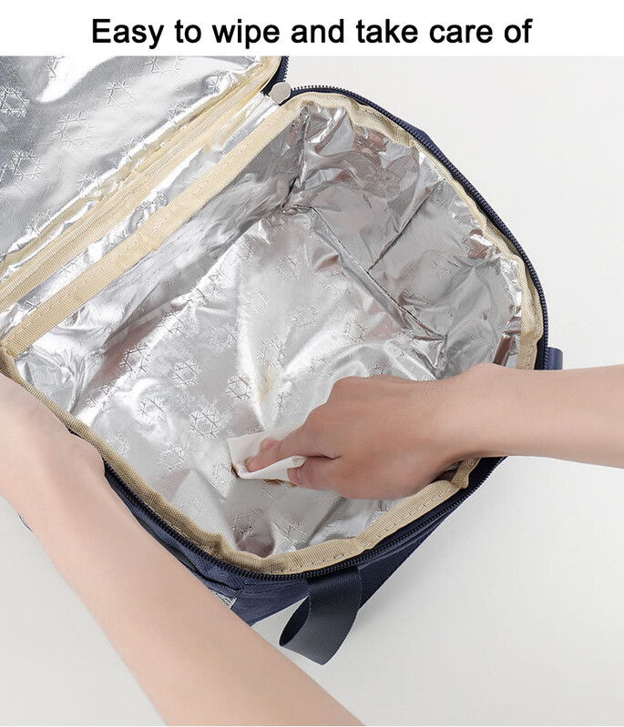 Lauko stovyklavimo pikniko krepšys Nešiojamas pietų krepšys Maisto termoizoliuota dėžutė Maisto laikymo krepšiai Bento maišelis vakarienės konteinerio rankinė