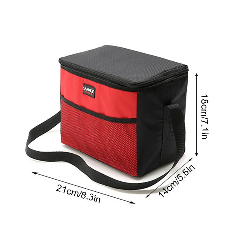 5 literes szigetelt kültéri piknik jégcsomag diák hűtött szigetelt bento táska kültéri utazási piknik termékek