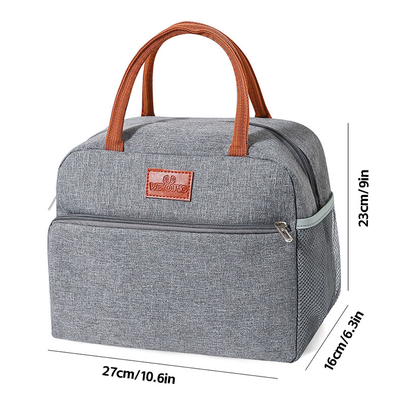 Didelės talpos lauko kempingas Pinic izoliuotas aušintuvas pietų krepšys skalbimo priešpiečių dėžutės rankinė