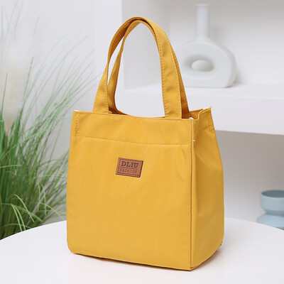 Didelės talpos priešpiečių krepšys su aliuminio folijos izoliacija darbui, paprastas ir praktiškas viršutinės rankenos maišelis, izoliuotas pietų krepšys, piknikas