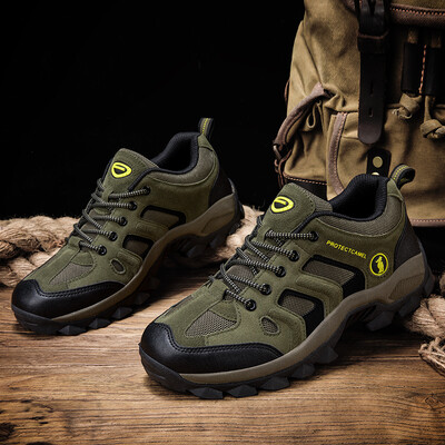 Žygio batai Vyriški kopimo į kalnus batai lauko sportbačiai Aukščiausios kokybės turizmo bėgimo sportbačiai Neslystantys klasika Patogūs