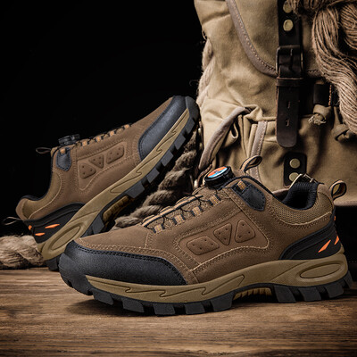 Žygio batai Vyriški kopimo į kalnus batai lauko sportbačiai Aukščiausios kokybės turizmo bėgimo sportbačiai Neslystantys klasika Patogūs