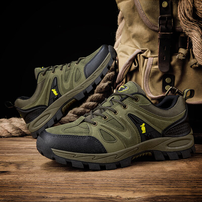 Žygio batai Vyriški kopimo į kalnus batai lauko sportbačiai Aukščiausios kokybės turizmo bėgimo sportbačiai Neslystantys klasika Patogūs