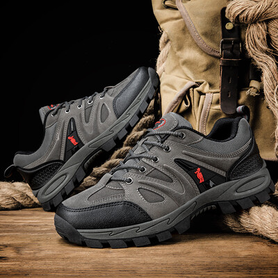 Žygio batai Vyriški kopimo į kalnus batai lauko sportbačiai Aukščiausios kokybės turizmo bėgimo sportbačiai Neslystantys klasika Patogūs