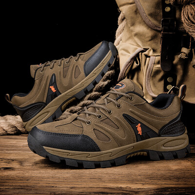 Žygio batai Vyriški kopimo į kalnus batai lauko sportbačiai Aukščiausios kokybės turizmo bėgimo sportbačiai Neslystantys klasika Patogūs