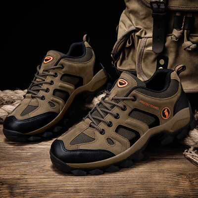 Žygio batai Vyriški kopimo į kalnus batai lauko sportbačiai Aukščiausios kokybės turizmo bėgimo sportbačiai Neslystantys klasika Patogūs