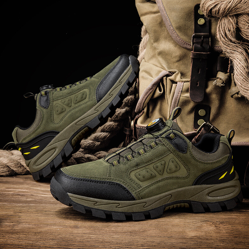 Žygio batai Vyriški kopimo į kalnus batai lauko sportbačiai Aukščiausios kokybės turizmo bėgimo sportbačiai Neslystantys klasika Patogūs
