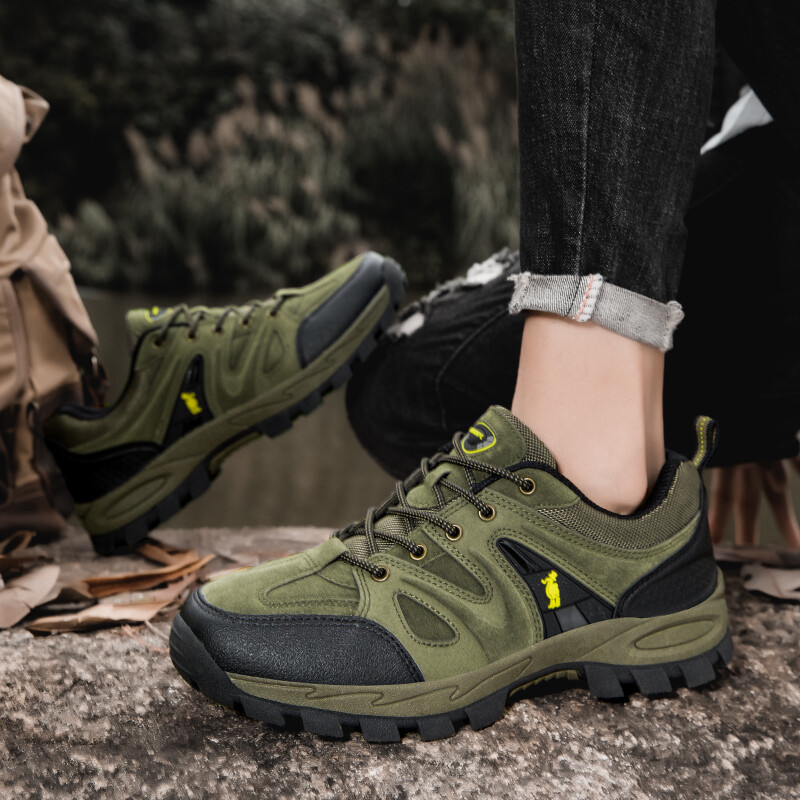 Žygio batai Vyriški kopimo į kalnus batai lauko sportbačiai Aukščiausios kokybės turizmo bėgimo sportbačiai Neslystantys klasika Patogūs