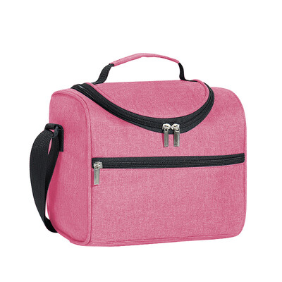 Didelės talpos kvadratiniai terminiai pietų krepšiai Nešiojami aušintuvo maišeliai, izoliuoti maisto maišeliai, skirti darbui mokyklos iškylai Bento krepšiai su užtrauktuku