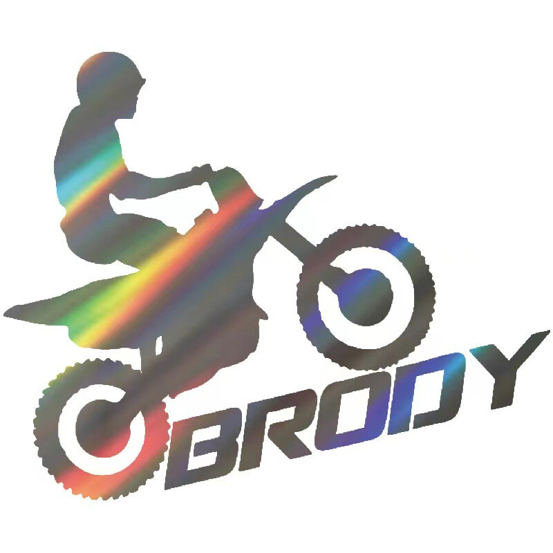 Vehicul offroad autocolant personalizat BRODY autocolant autocolant pentru corp pentru notebook autocolant pentru motocicletă autocolant decorativ pentru cască