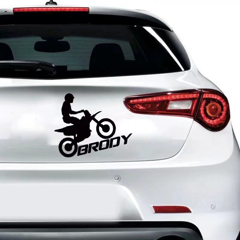 Visureigio transporto priemonės pritaikytas automobilis BRODY automobilio lipdukas nešiojamojo kompiuterio kėbulo lipdukas motociklo lipdukas dekoratyvinis šalmo lipdukas