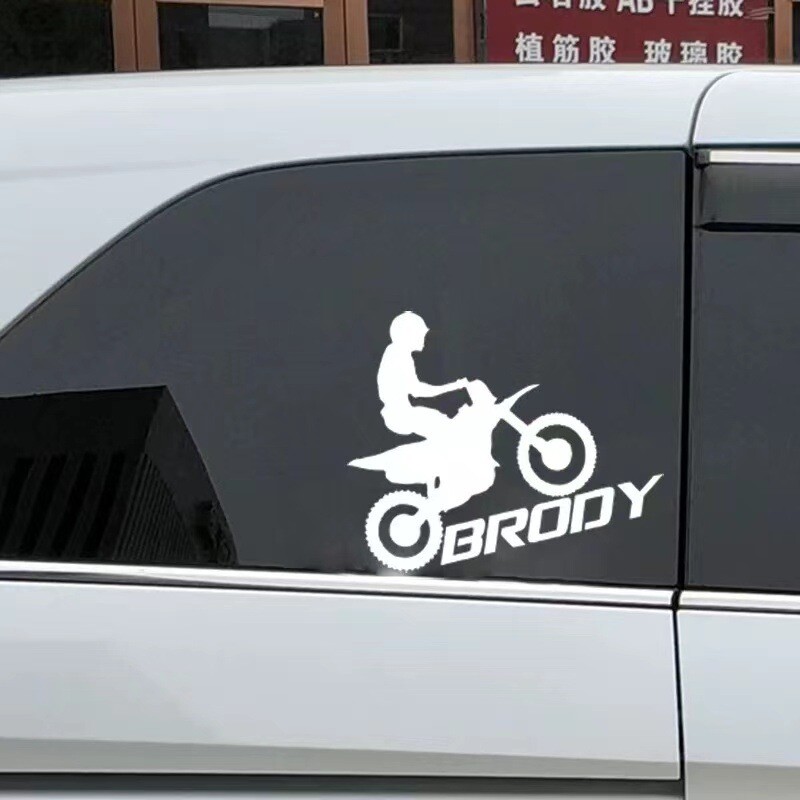 Visureigio transporto priemonės pritaikytas automobilis BRODY automobilio lipdukas nešiojamojo kompiuterio kėbulo lipdukas motociklo lipdukas dekoratyvinis šalmo lipdukas