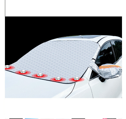 Automašīnas sniega sega, antifrīzs un vēja necaurlaidīgs automašīnas pārsegs, priekšējais vējstikls, sniega pārsegs, ziemas piederumi, automašīnas saulessargs