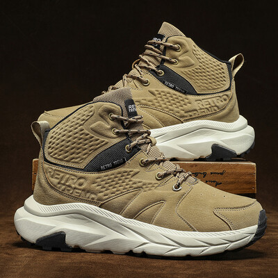 Vyriški žygių batai turistiniai žygiai sportbačiai kalnų batai laipiojimo mada lauke, kulkšnies batai, aukštos kokybės laisvalaikio sportas