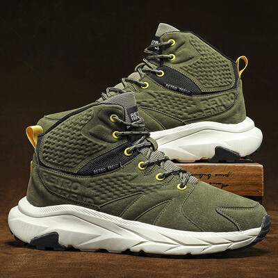 Vyriški žygių batai turistiniai žygiai sportbačiai kalnų batai laipiojimo mada lauke, kulkšnies batai, aukštos kokybės laisvalaikio sportas